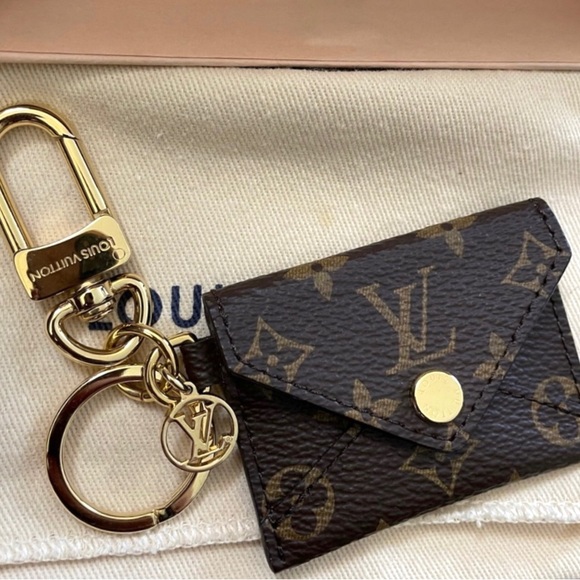 NEW! Louis Vuitton Kirigami Bag Charm Key Holder Key Fob Monogram LV Keychain - Picture 8 of 17